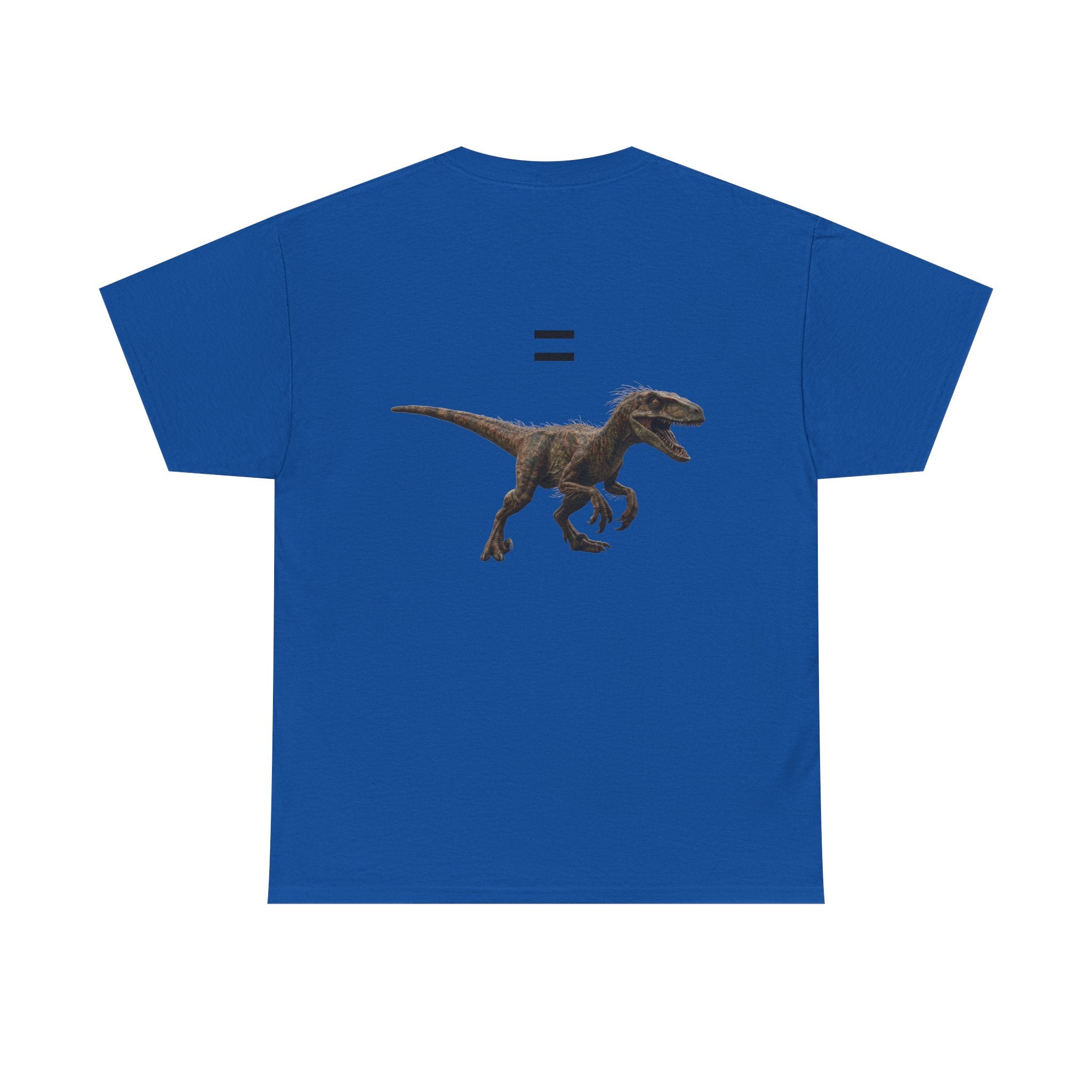 Distanceraptor over Timeraptor equals Velociraptor T-Shirt | Dinosaur Illustration Tee