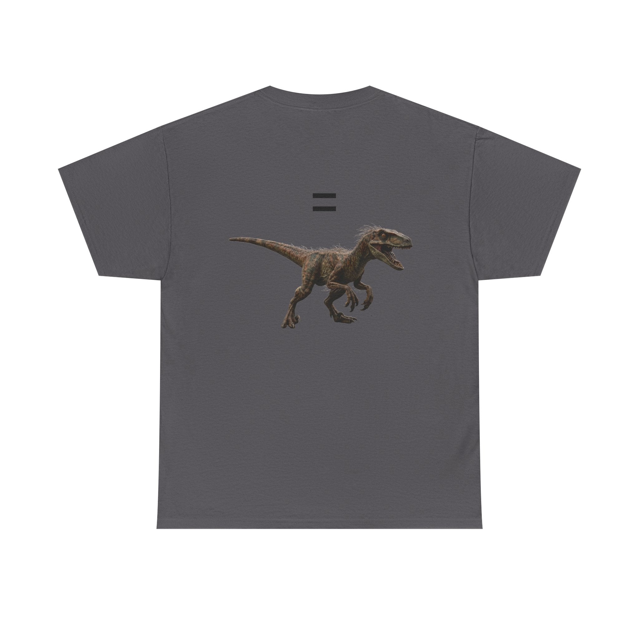 Distanceraptor over Timeraptor equals Velociraptor T-Shirt | Dinosaur Illustration Tee