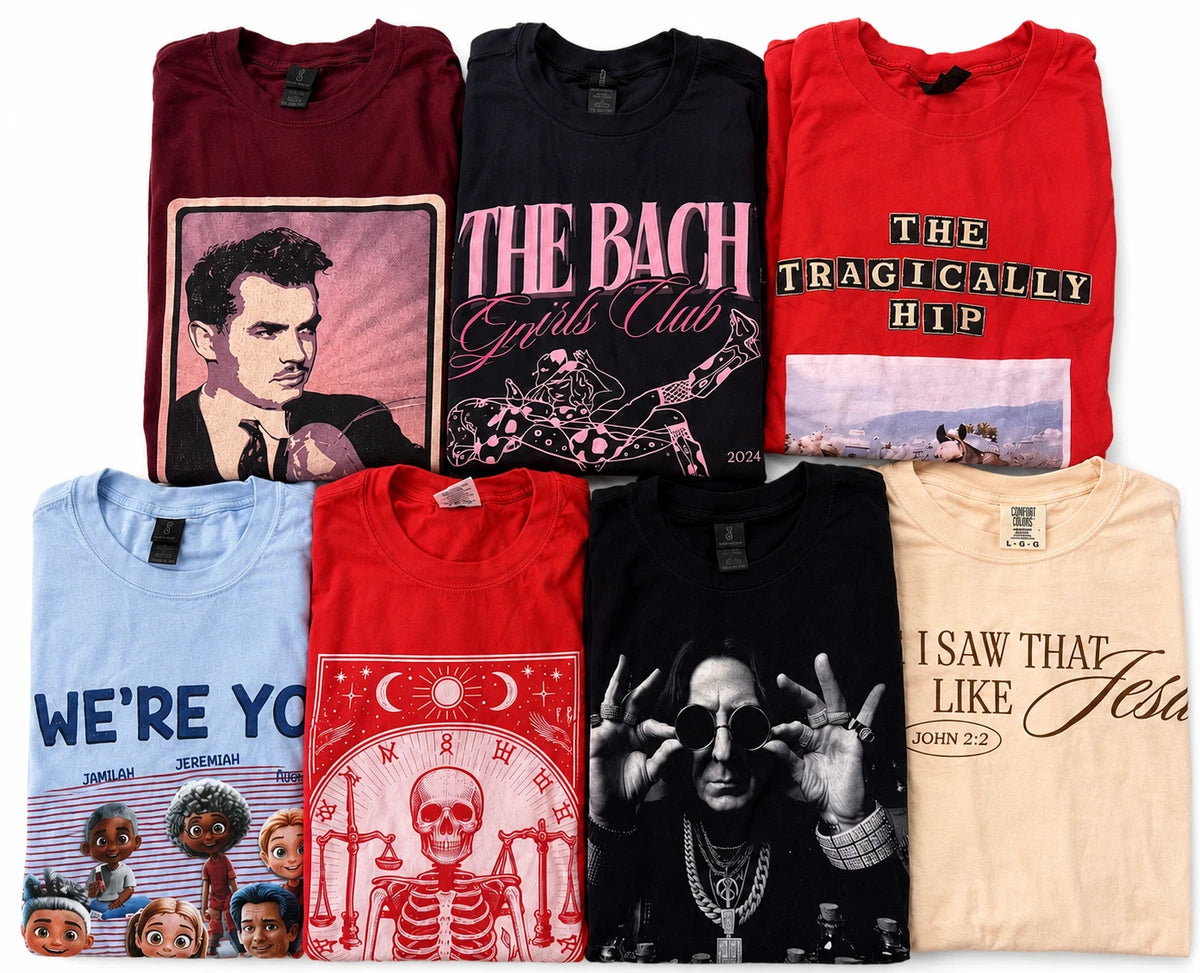 Mystery Box 5 Graphic Tees